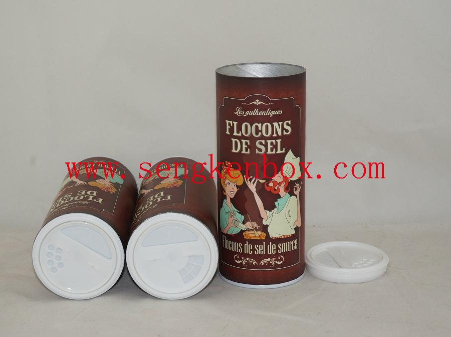 Salt Packaging Sifter Paper Cans