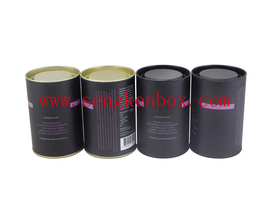 Chocolate Cans Packaging with Tin Lid