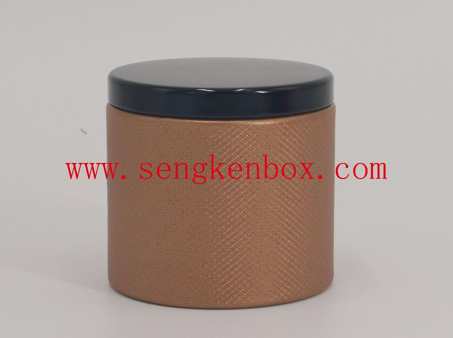Rolled Edge Cans with Metal Lid