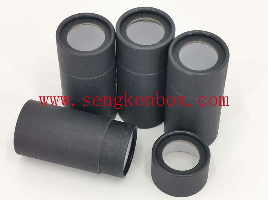 Paper Tube with PET Clear Window