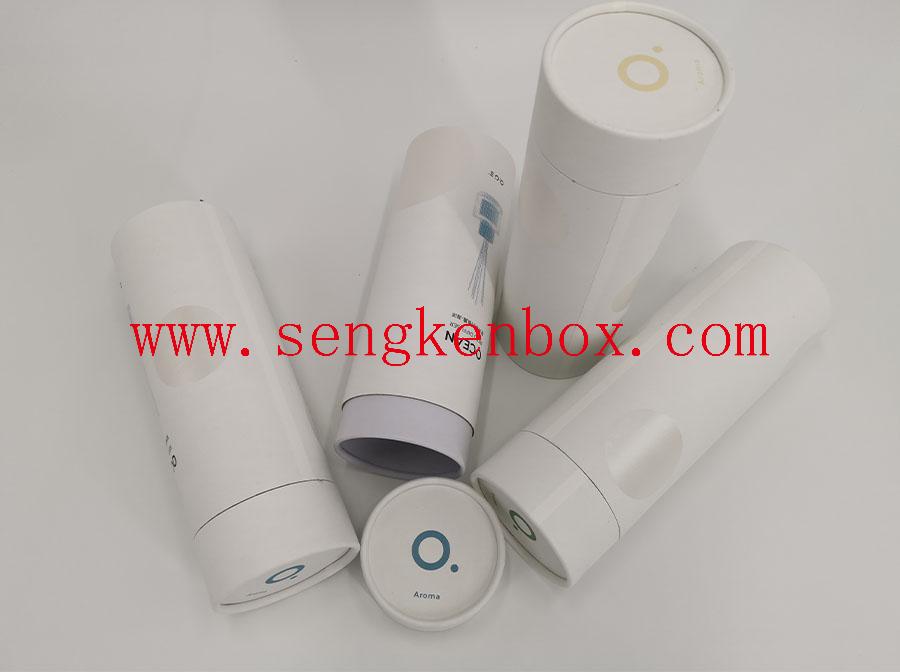Aromatherapy Packaging White Cardboard Tube