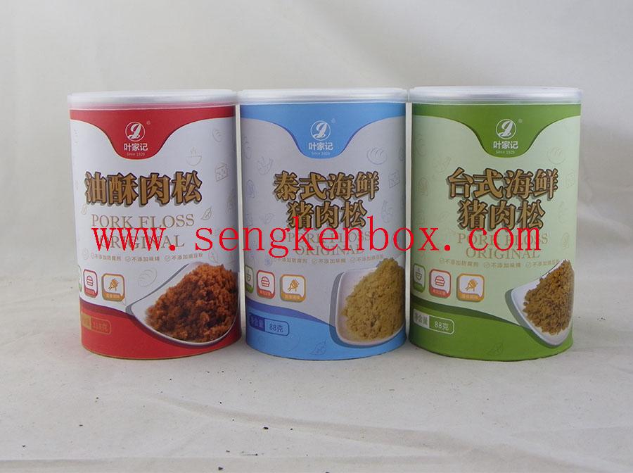 Pork Floss Packaging Paper Tube