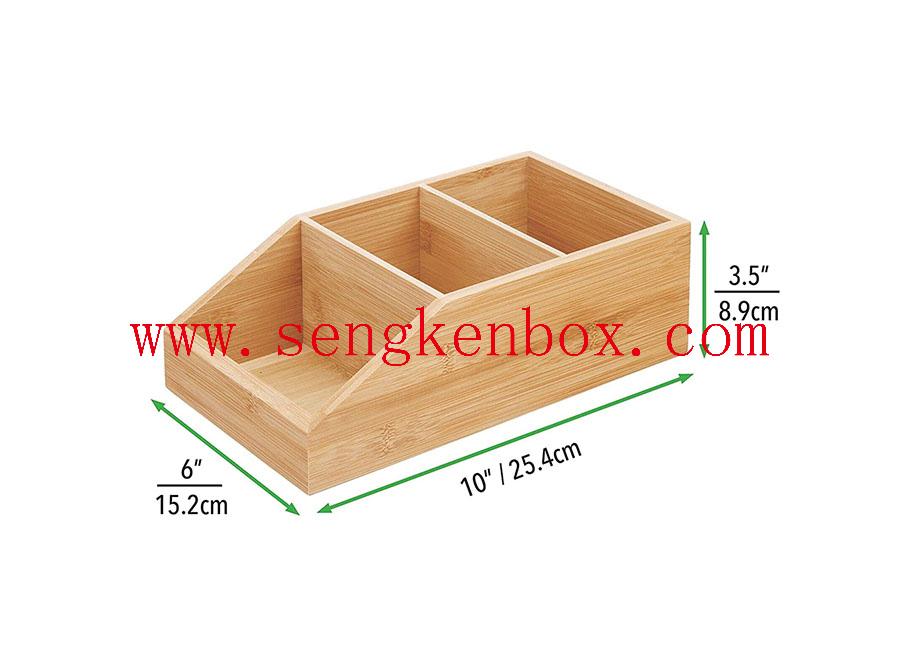 Packaging Wooden Box With Openness Trapezoida