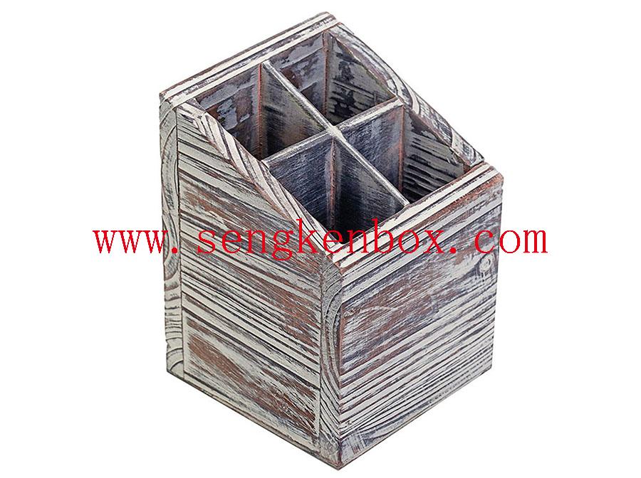 Penholder Box With Sloping Top