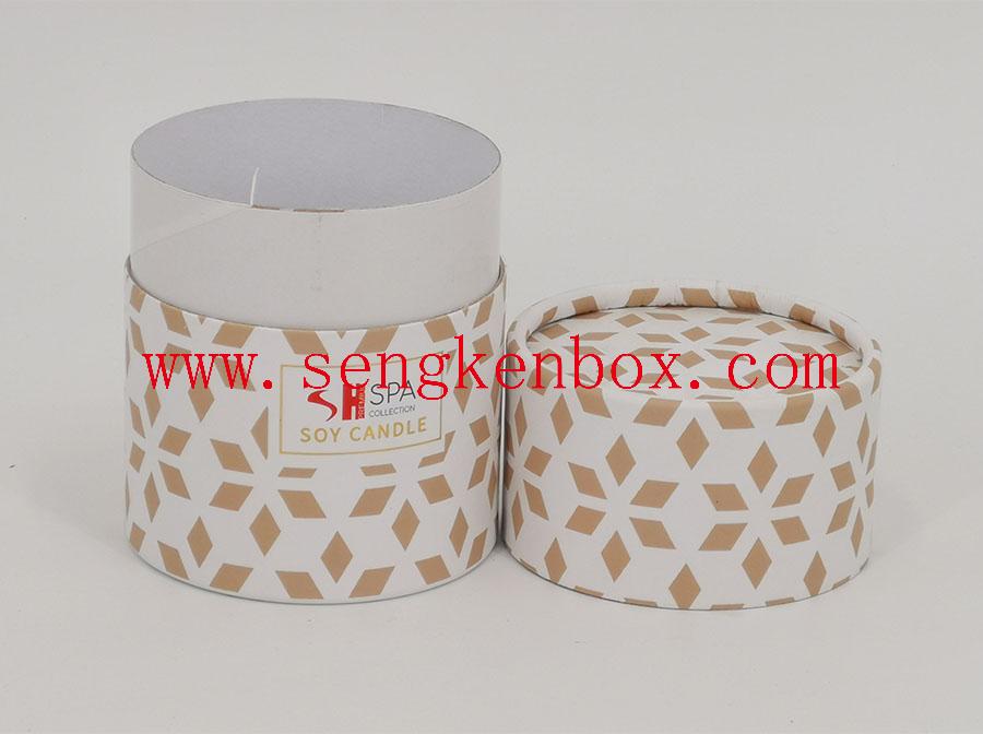 Candle Rolled Edge Packaging ube
