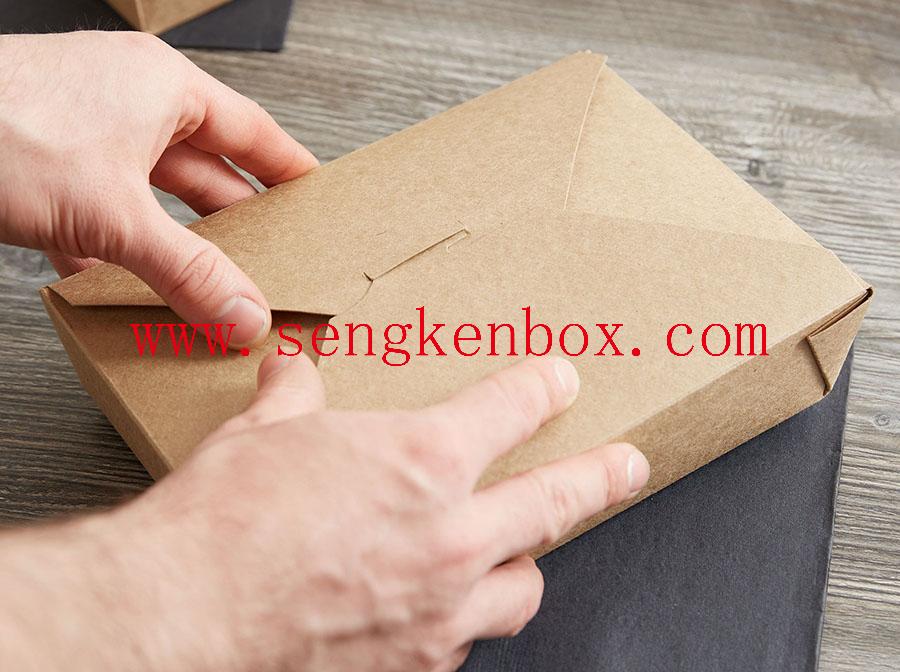 Paper Card Box For Lunch