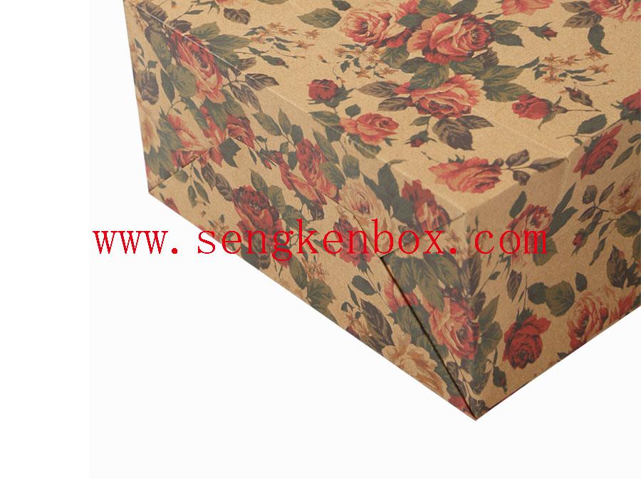 Kraft Paper Bag With Optional Handle