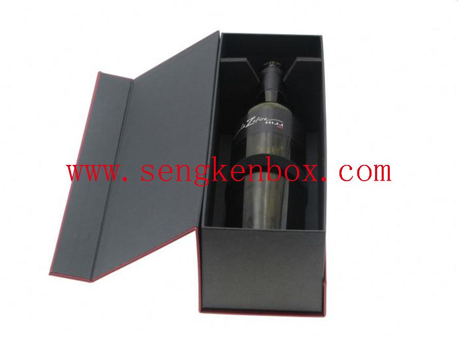 Caixa de papel para embalagem de vinho Premium Clamshell