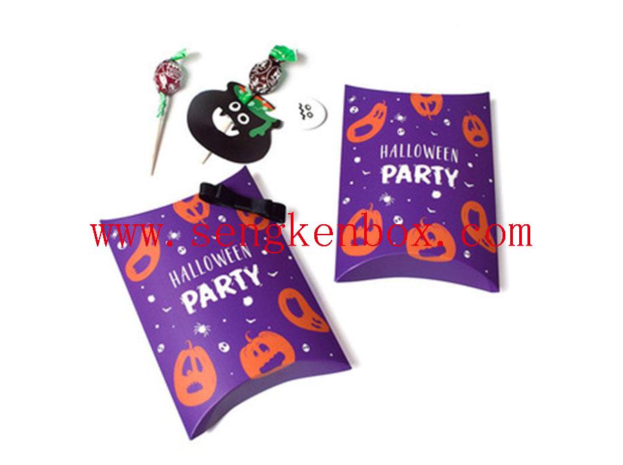 Sacolas de doces para presente com ambas as extremidades para o Halloween