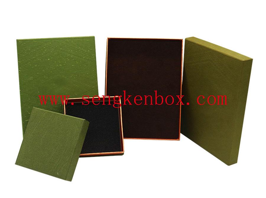 Caixa de Papel Verde Escuro
