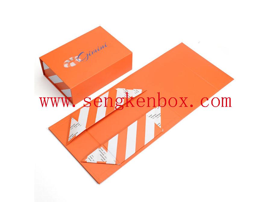 Caixa de presente de papel com logotipo para impressão em cores