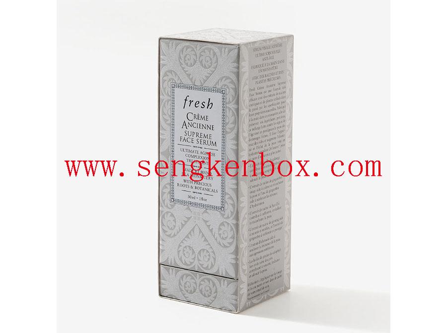 Caixa de embalagem de papel de vela perfumada personalizada