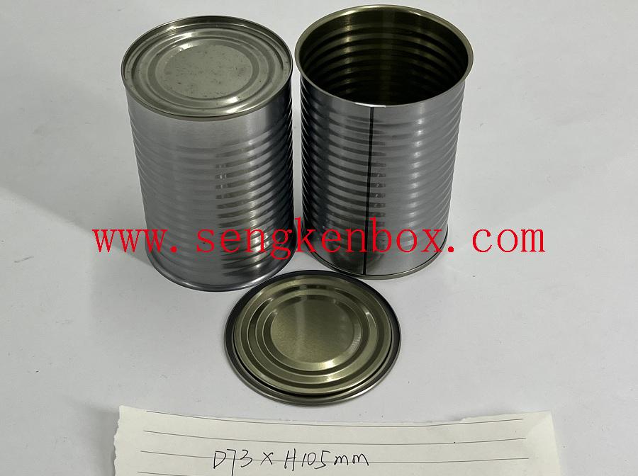 Latas de metal para embalagem de molho de tomate