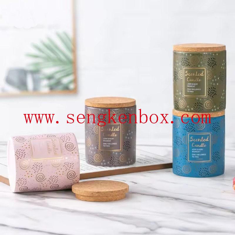 Ceramic Jars with Cork Lid Ceramic Jars with Cork Lid