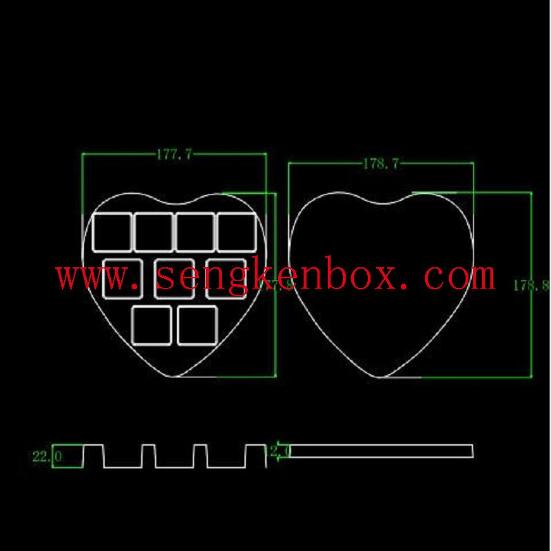 Heart Shaped Blister Tray Heart Shaped Blister Tray