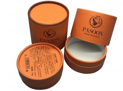 Horse Ointment Packaging Paper Canister