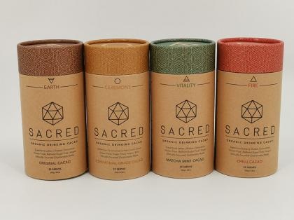 Food Grade Paper Chocolate Canister