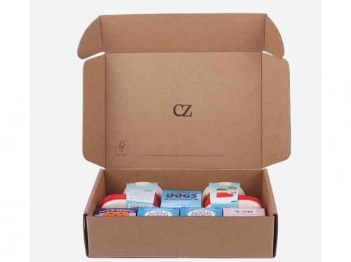 Soap Mailer Packaging Cardboard Christmas Brown Box