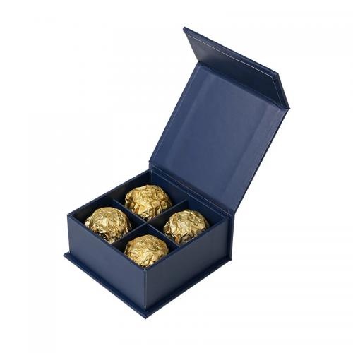 OEM e ODM Customized Luxury Magnetic Chocolate Candy Box with Divider para venda