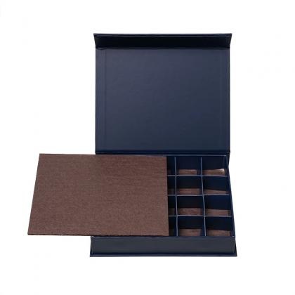 OEM e ODM Chocolate Bar Macaroon Packaging Gift Box with Paper Cover para venda