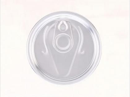 Aluminum Can Lids with Partial Aperture With Epoxy Phenolic Lacquer