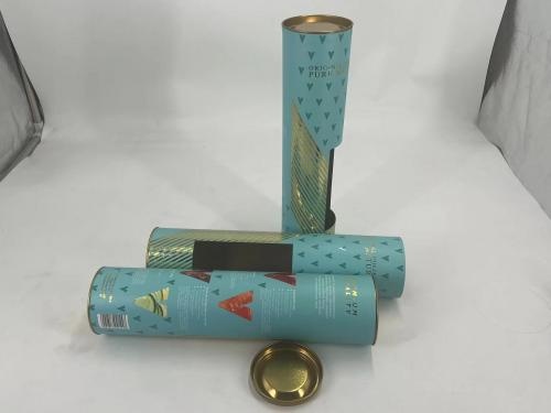 OEM e ODM Manufacturer Paper Cans Environmental Food Grade Gift packaging Custom Sealed Wrapping para venda